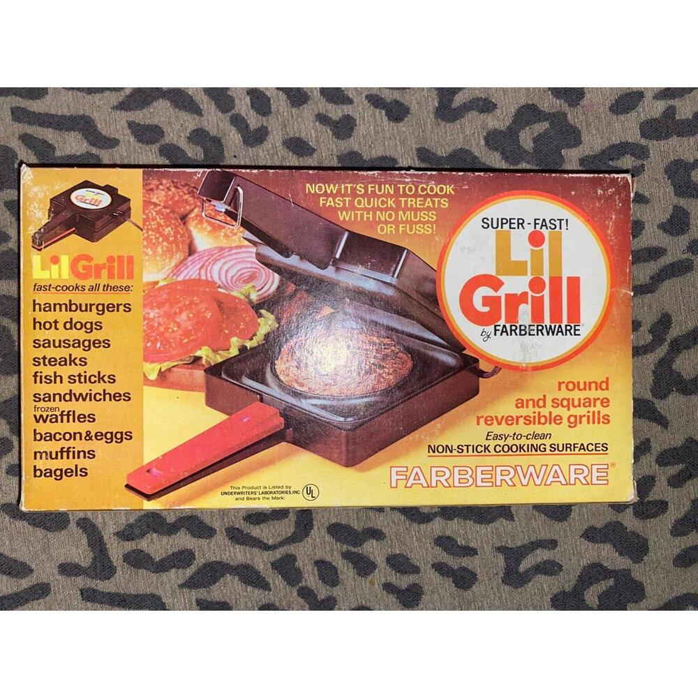 Vintage Farberware lil grill
